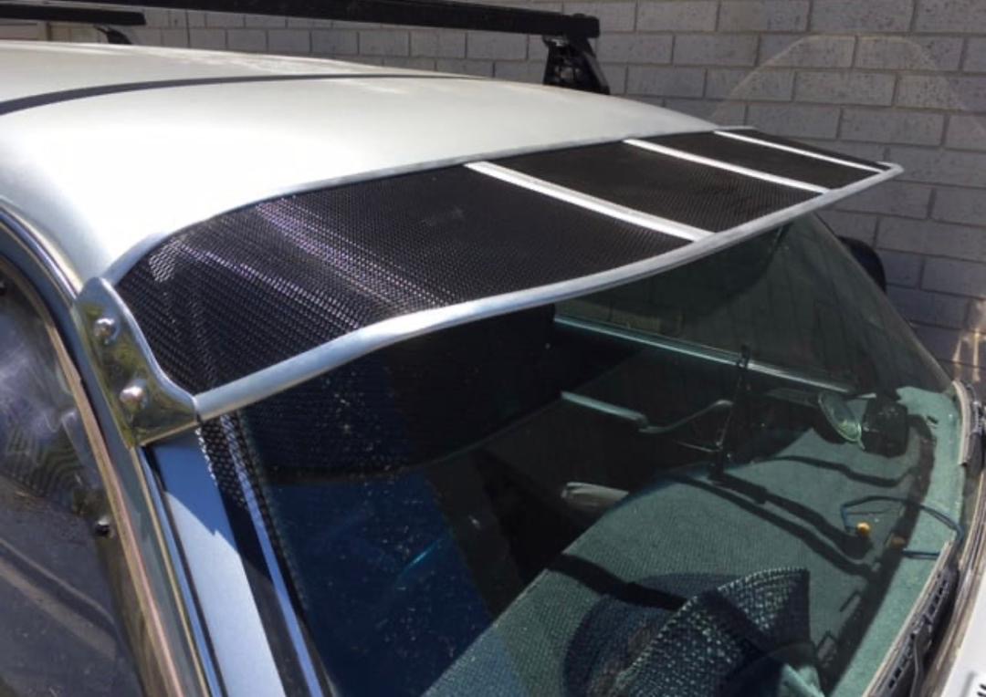Toyota LandCruiser 80-82 Series May 1990-1998 Mesh Windscreen Sunvisor